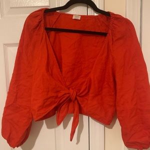 Artizia Tie Front Top
